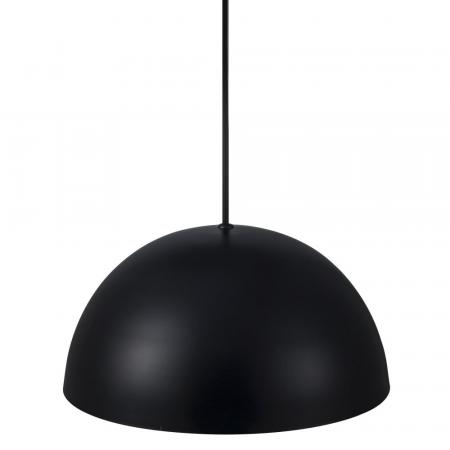 Pendelleuchte ELLEN Schwarz mit  Kuppelschirm 30cm